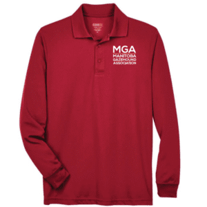 88192 Core365 Men's Pinnacle Performance Long Sleeve Polo - Red